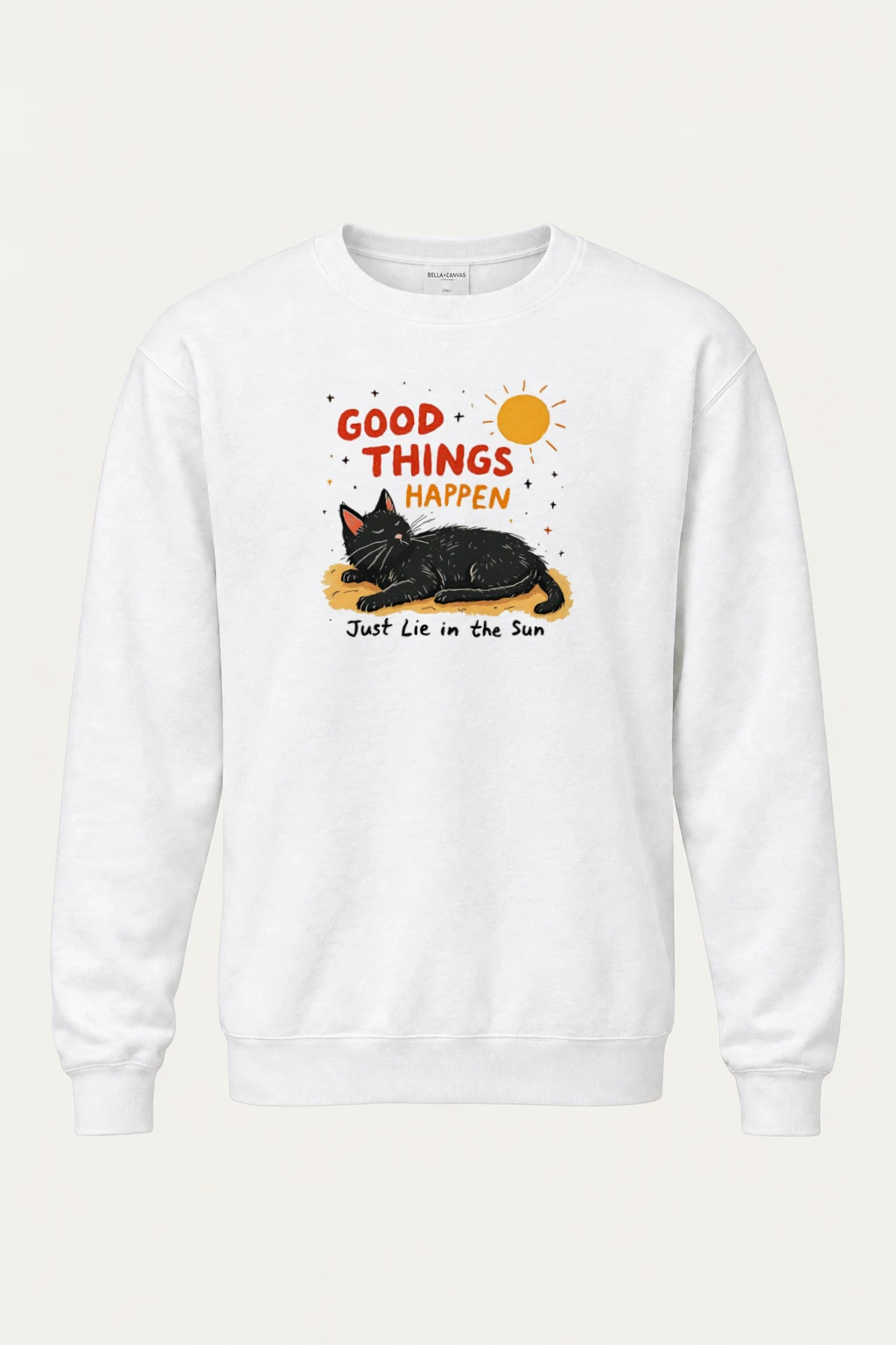 "Just Lie in the Sun" Heavy Blend Unisex Crewneck Sweatshirt | Gildan 18000