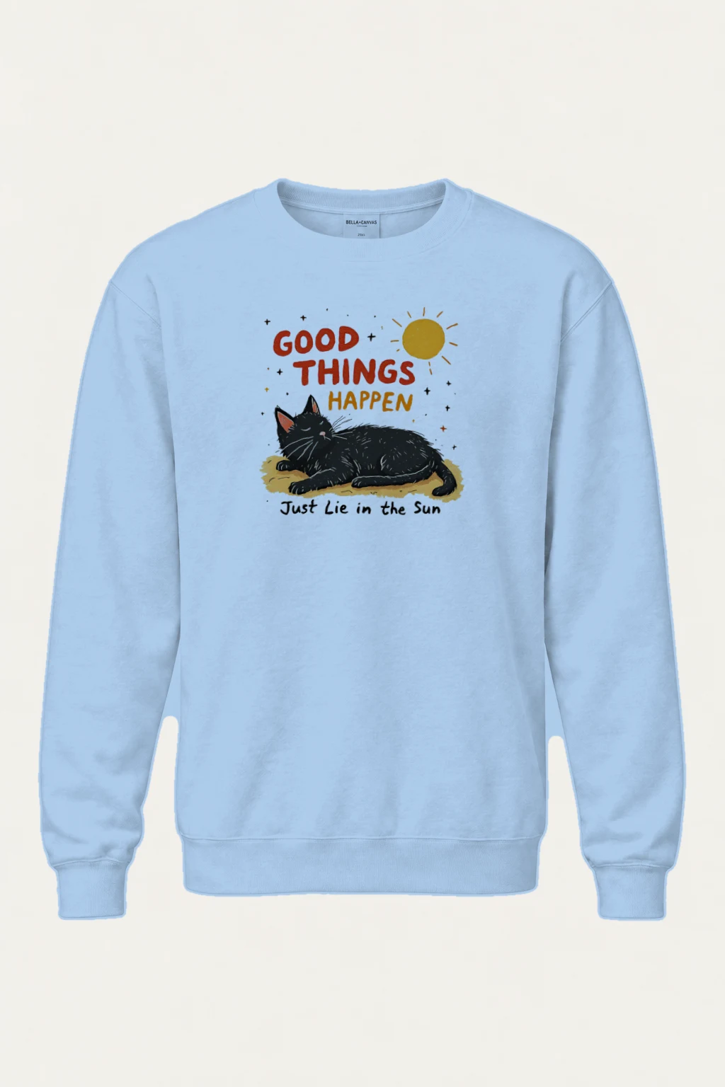 "Just Lie in the Sun" Heavy Blend Unisex Crewneck Sweatshirt | Gildan 18000