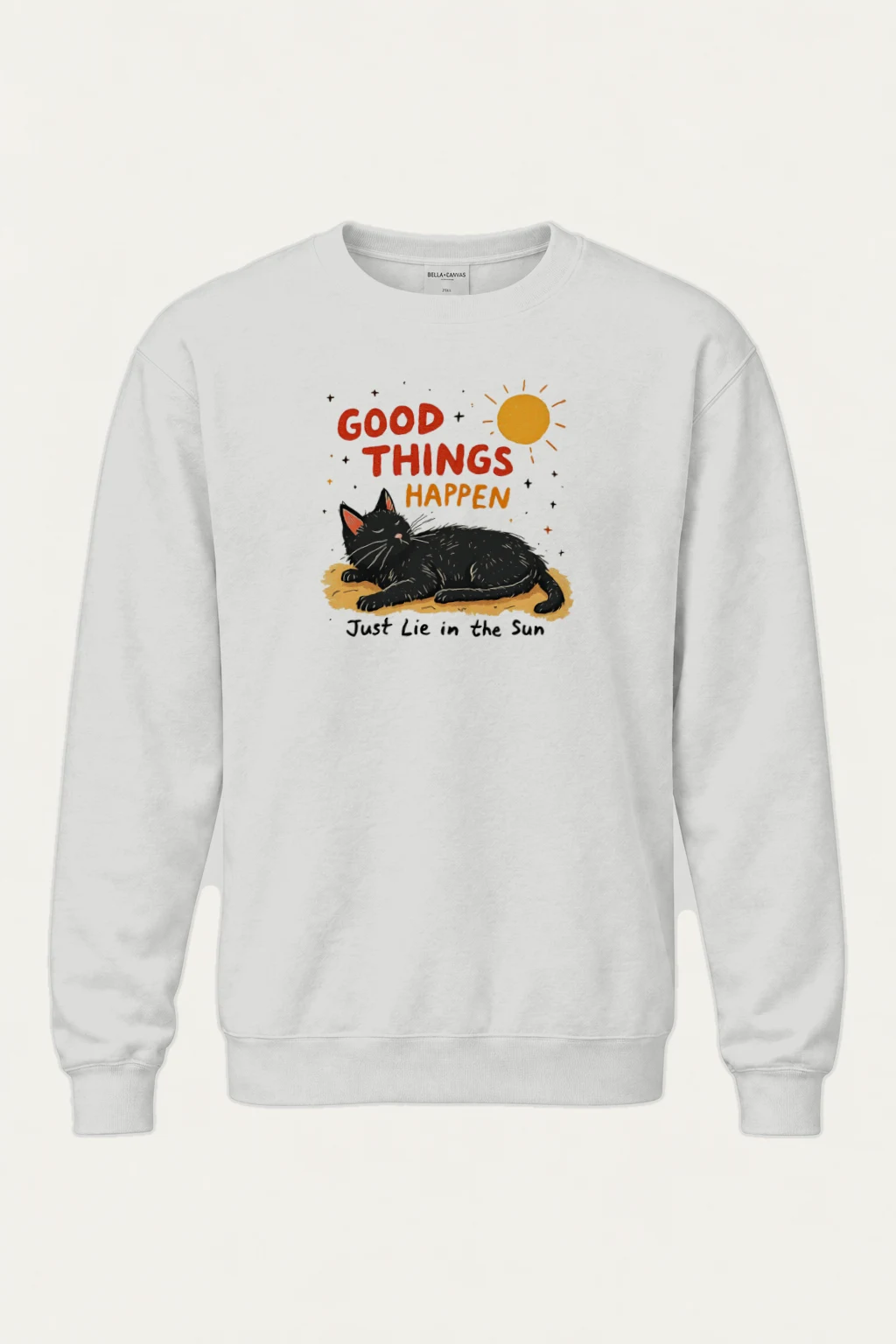 "Just Lie in the Sun" Heavy Blend Unisex Crewneck Sweatshirt | Gildan 18000