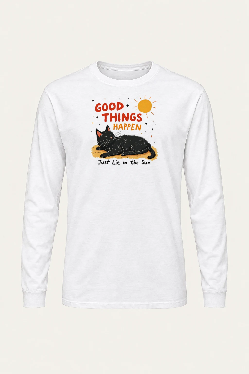 "Just Lie in the Sun" Unisex Longsleeve T-shirt | Gildan 2400