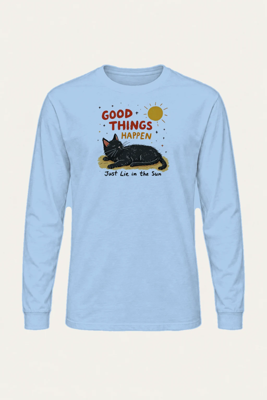 "Just Lie in the Sun" Unisex Longsleeve T-shirt | Gildan 2400