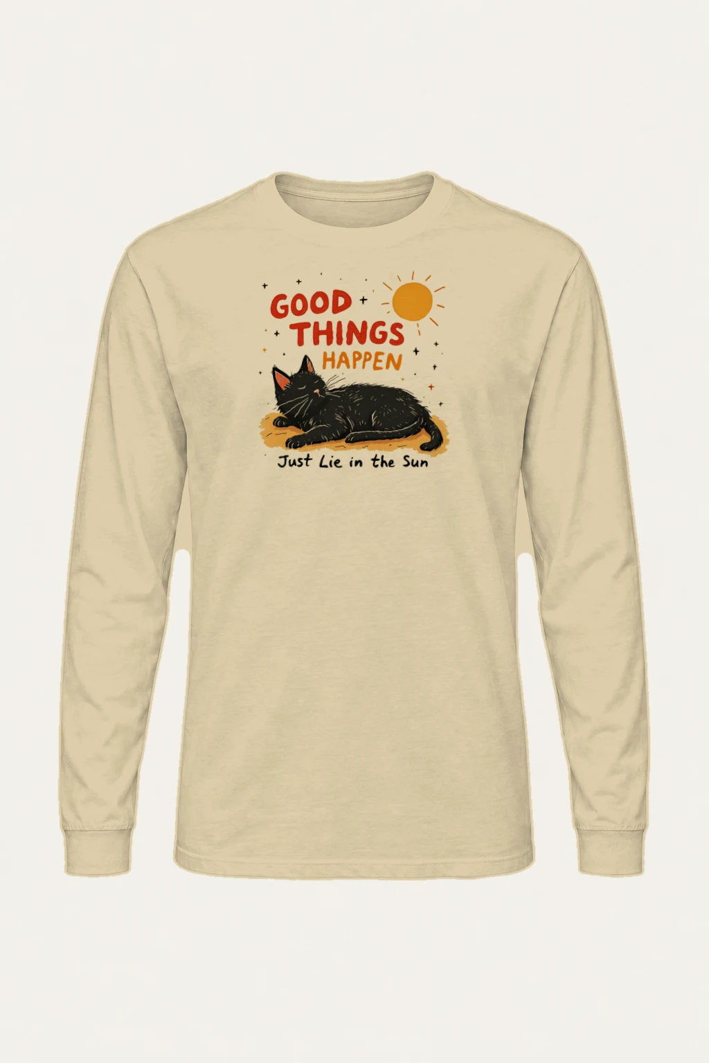 "Just Lie in the Sun" Unisex Longsleeve T-shirt | Gildan 2400