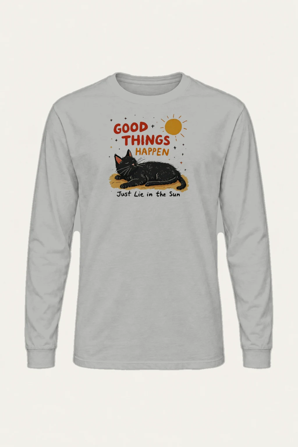 "Just Lie in the Sun" Unisex Longsleeve T-shirt | Gildan 2400
