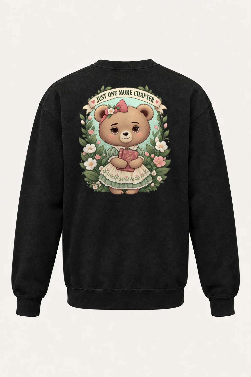 "Just One More Chapter" Heavy Blend Unisex Crewneck Sweatshirt | Gildan 18000