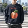 "Just Peachy" Heavy Blend Unisex Crewneck Sweatshirt | Gildan 18000