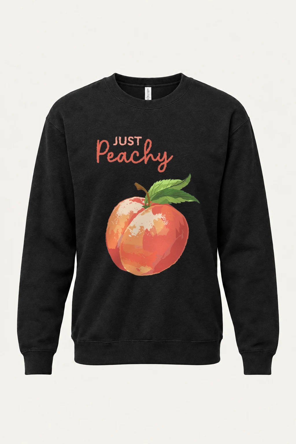 "Just Peachy" Heavy Blend Unisex Crewneck Sweatshirt | Gildan 18000