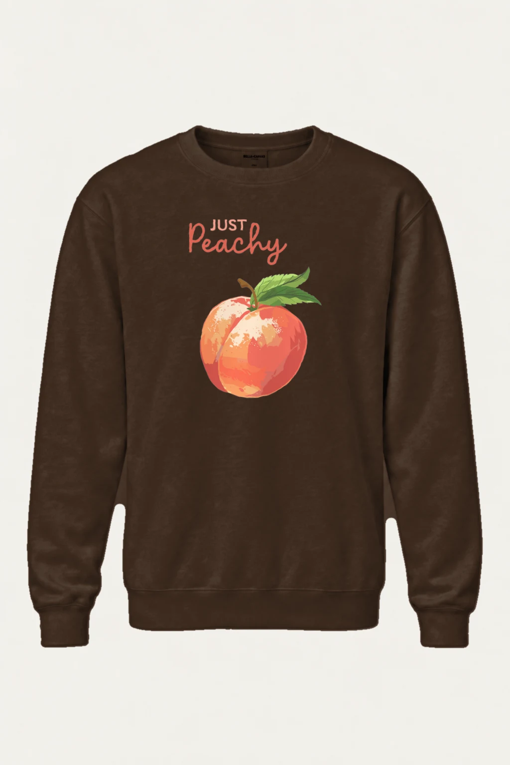 "Just Peachy" Heavy Blend Unisex Crewneck Sweatshirt | Gildan 18000