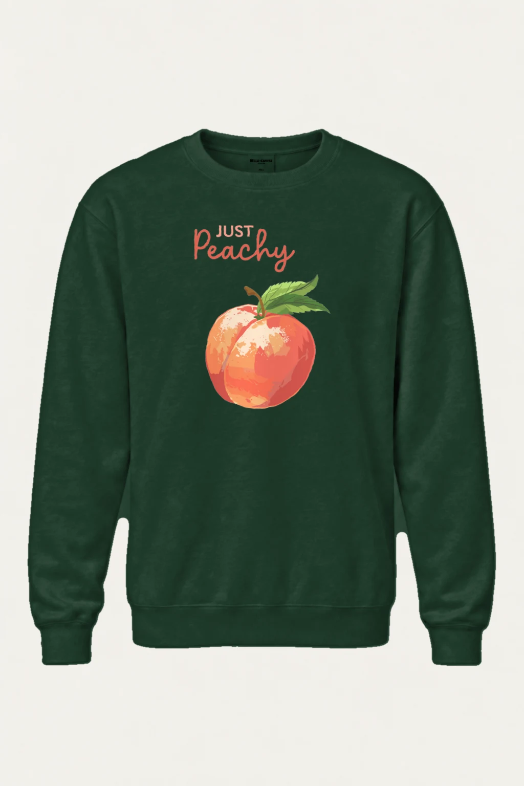 "Just Peachy" Heavy Blend Unisex Crewneck Sweatshirt | Gildan 18000