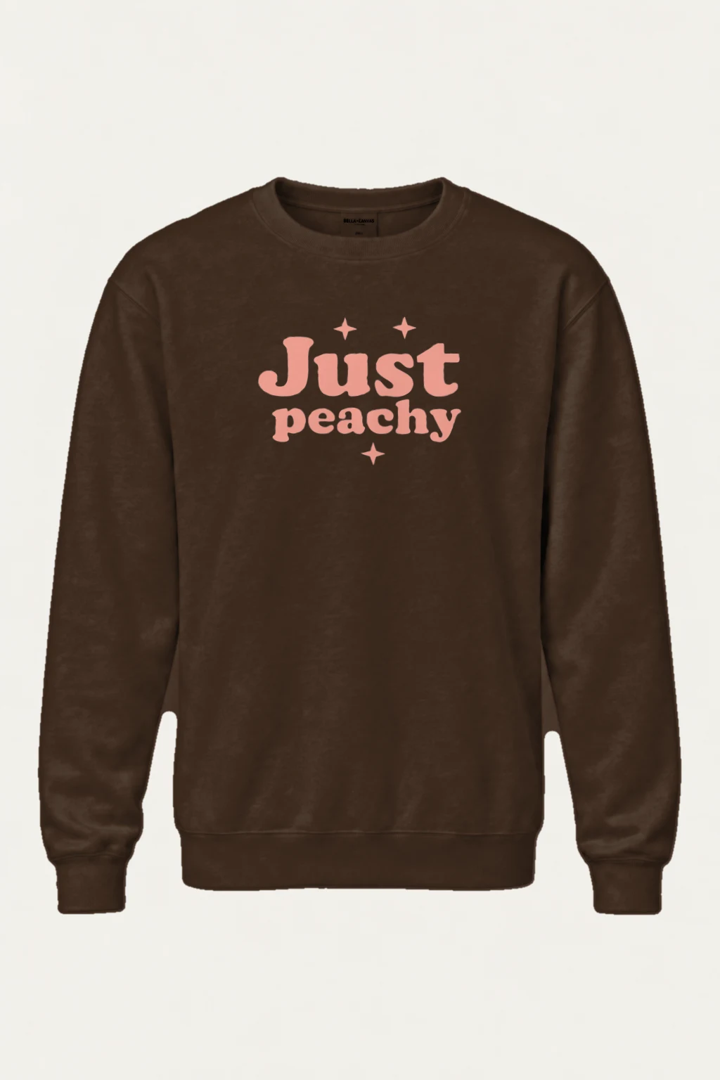 "Just Peachy" Heavy Blend Unisex Crewneck Sweatshirt | Gildan 18000