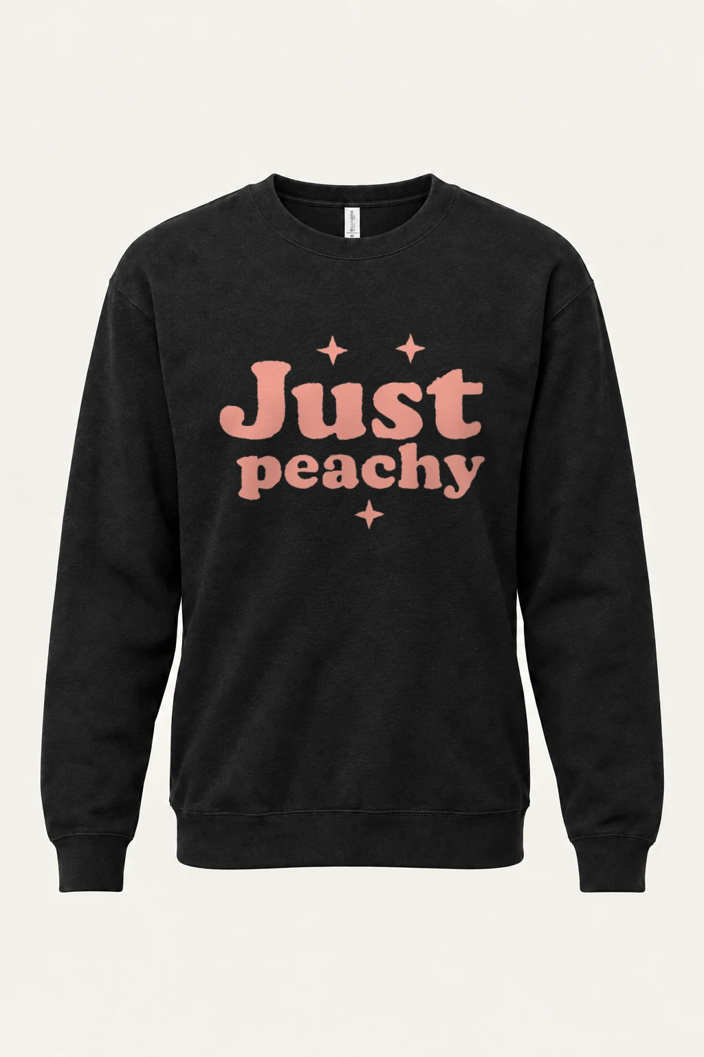 "Just Peachy" Heavy Blend Unisex Crewneck Sweatshirt | Gildan 18000