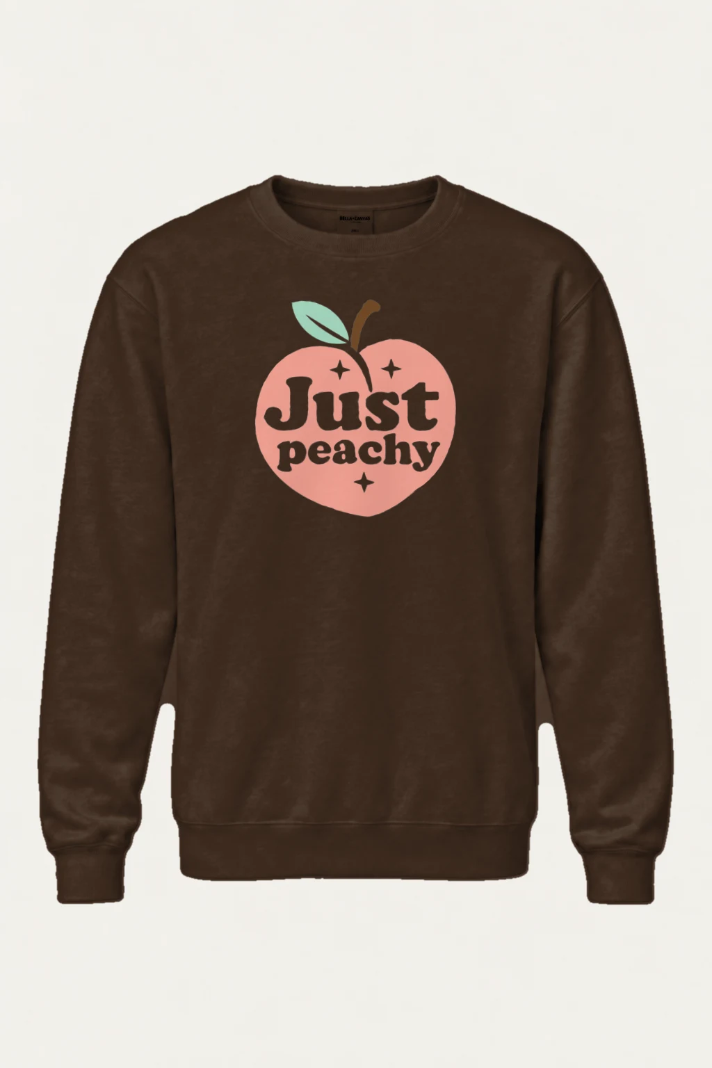 "Just Peachy" Heavy Blend Unisex Crewneck Sweatshirt | Gildan 18000