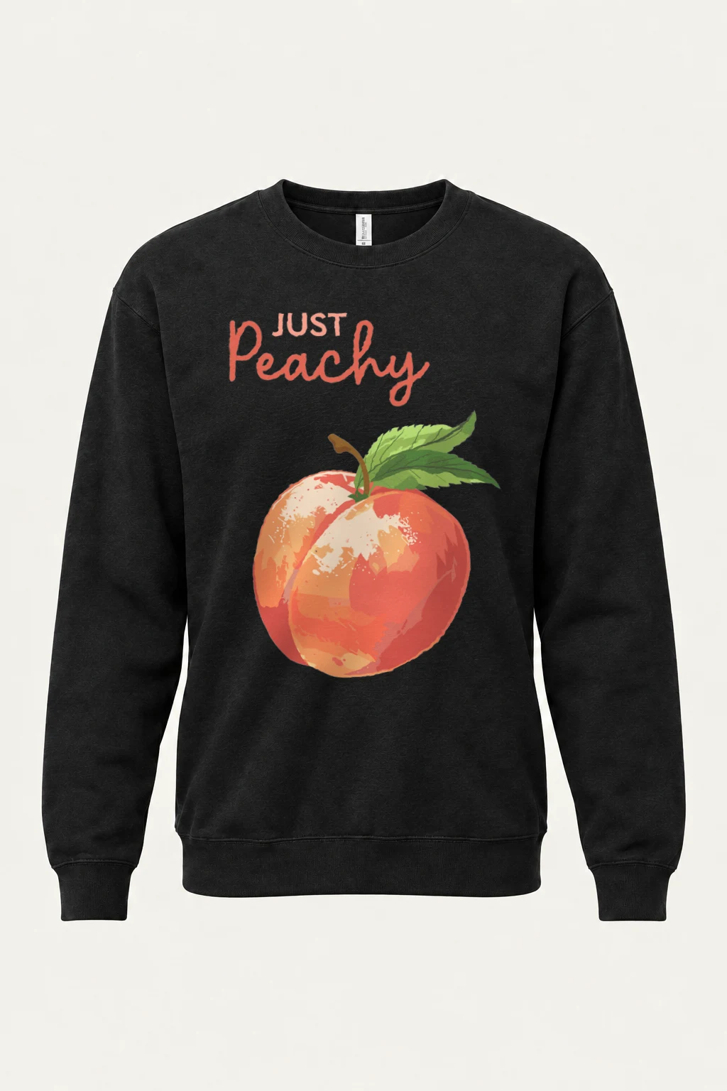 "Just Peachy" Heavy Blend Unisex Crewneck Sweatshirt | Gildan 18000
