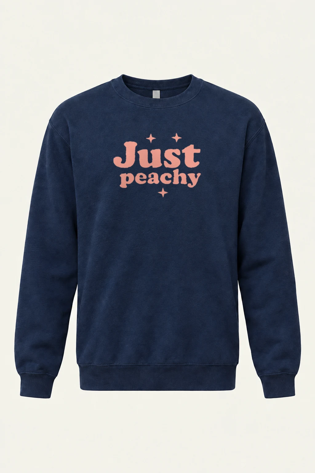 "Just Peachy" Heavy Blend Unisex Crewneck Sweatshirt | Gildan 18000