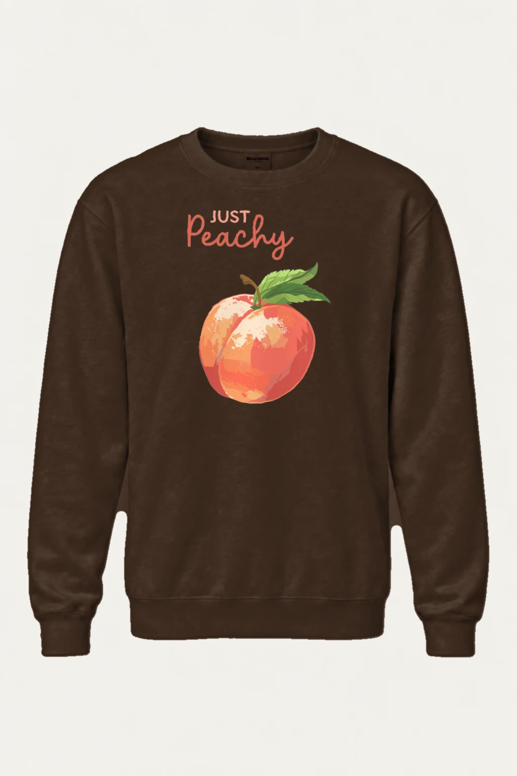 "Just Peachy" Heavy Blend Unisex Crewneck Sweatshirt | Gildan 18000