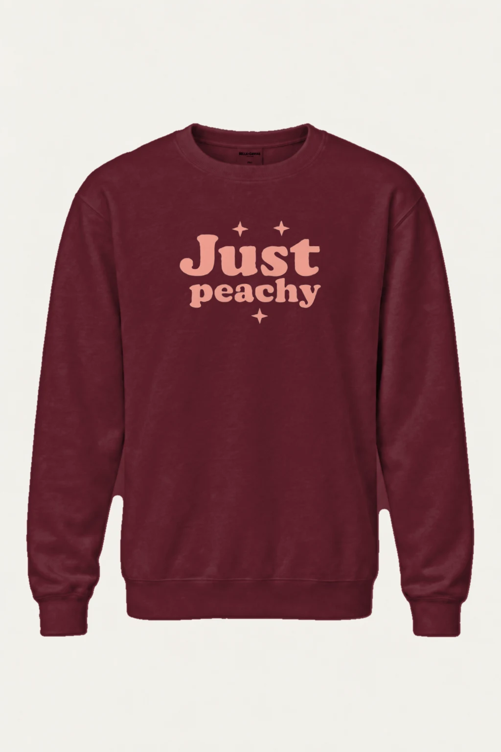 "Just Peachy" Heavy Blend Unisex Crewneck Sweatshirt | Gildan 18000