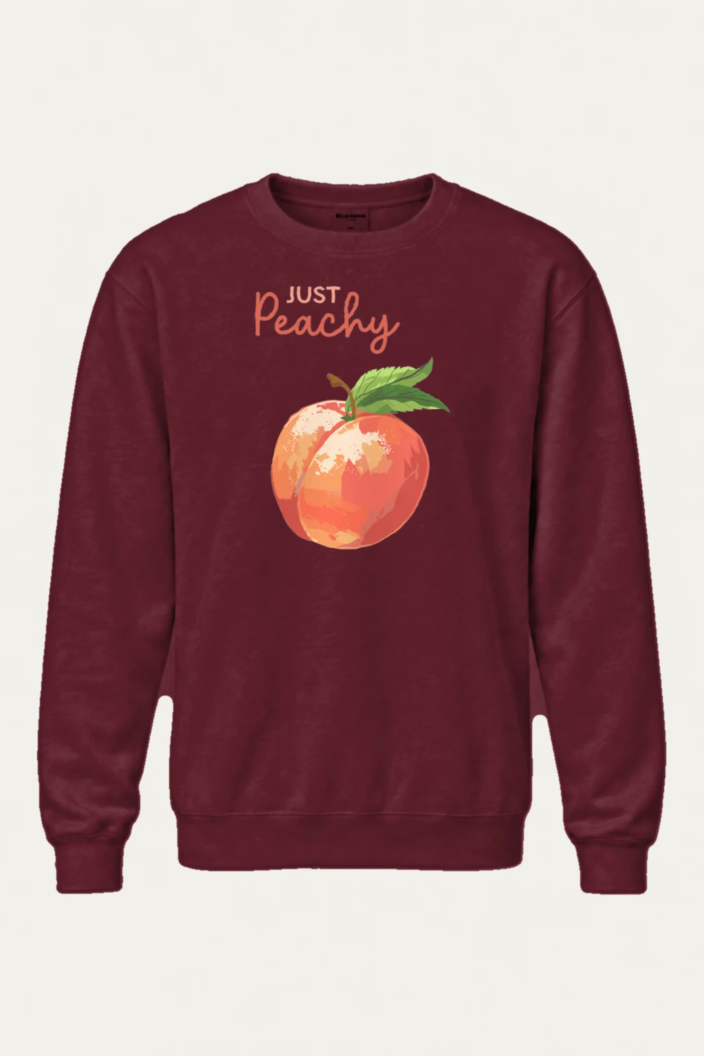 "Just Peachy" Heavy Blend Unisex Crewneck Sweatshirt | Gildan 18000