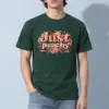 "Peach Ribbon Script" Heavyweight Unisex Crewneck T-shirt