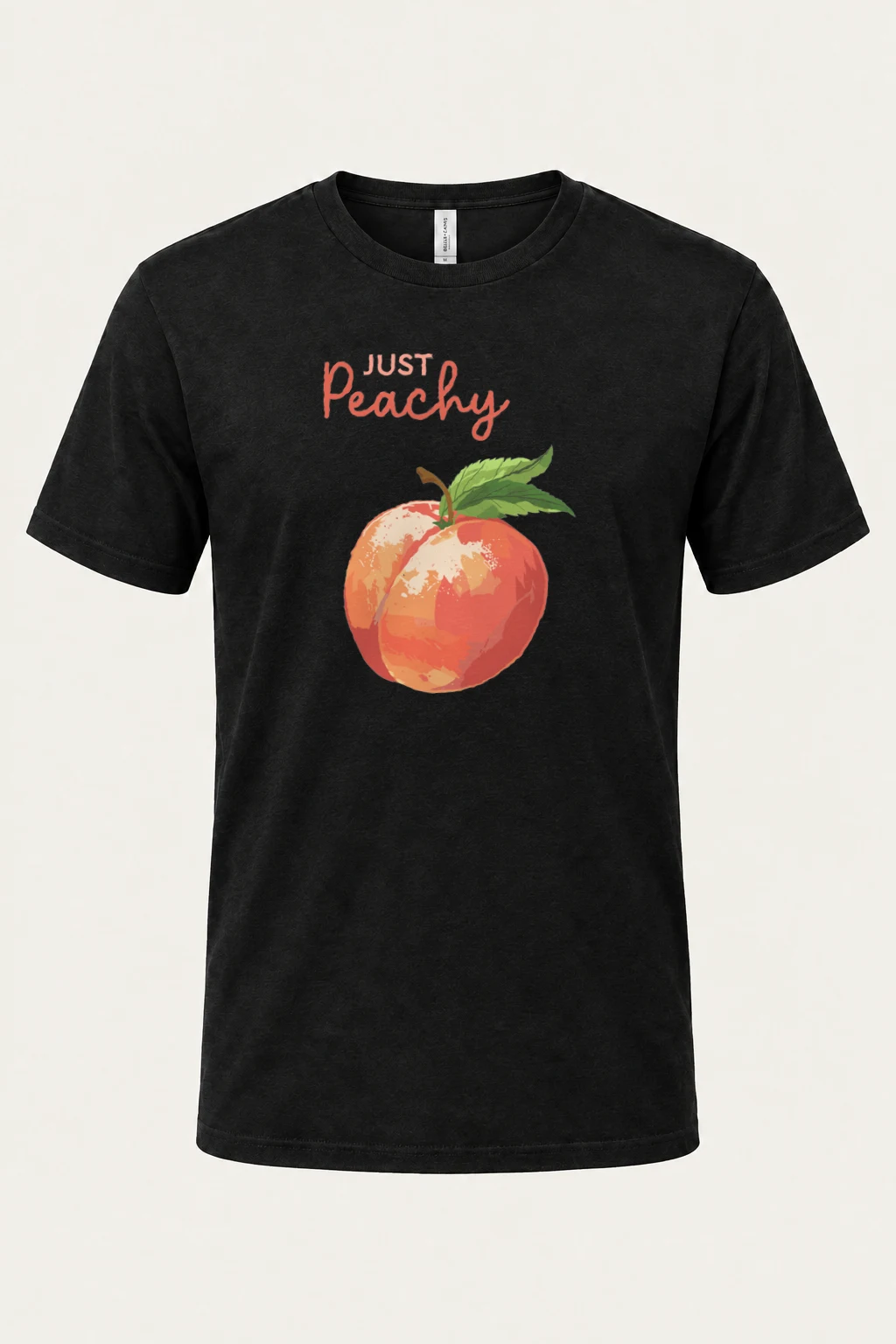 "Just Peachy" Heavyweight Unisex Crewneck T-shirt | Gildan 5000