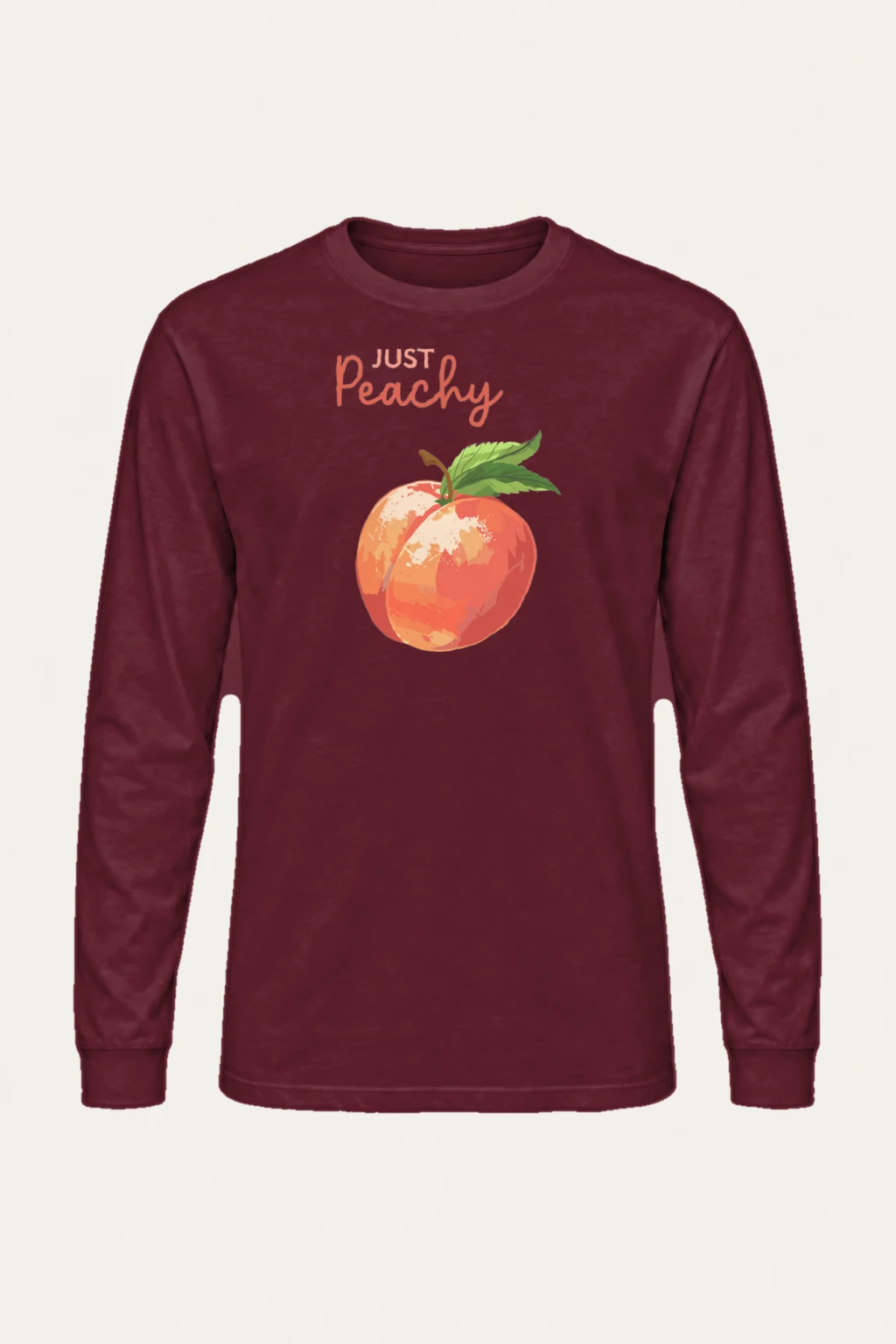 "Just Peachy" Unisex Longsleeve T-shirt | Gildan 2400