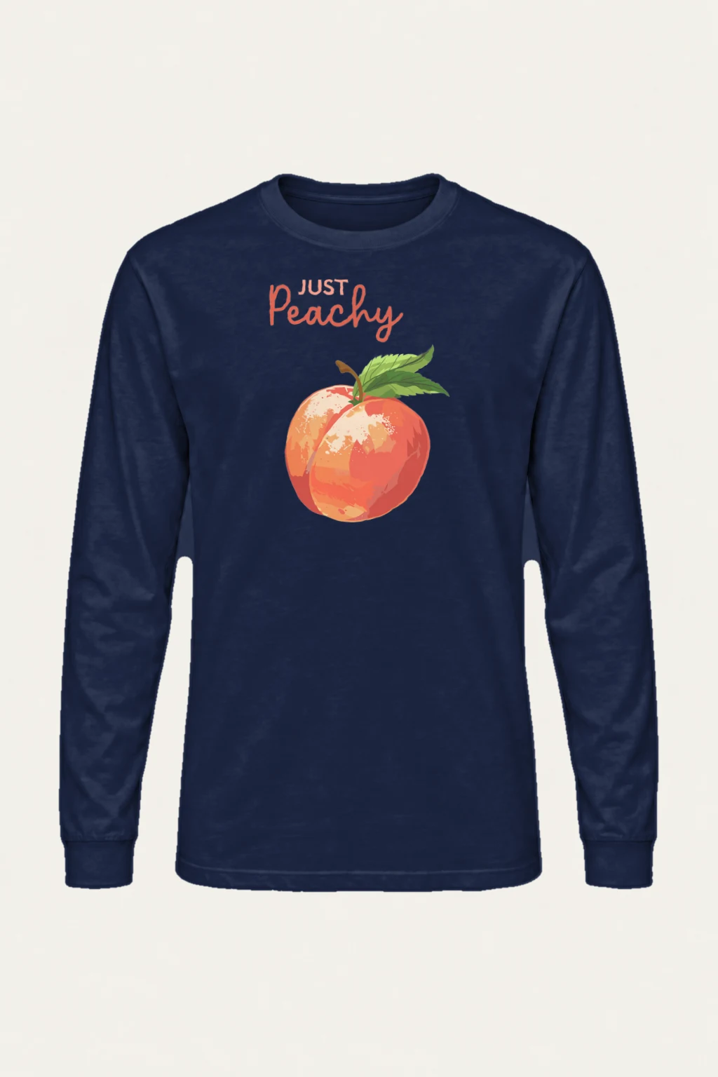 "Just Peachy" Unisex Longsleeve T-shirt | Gildan 2400