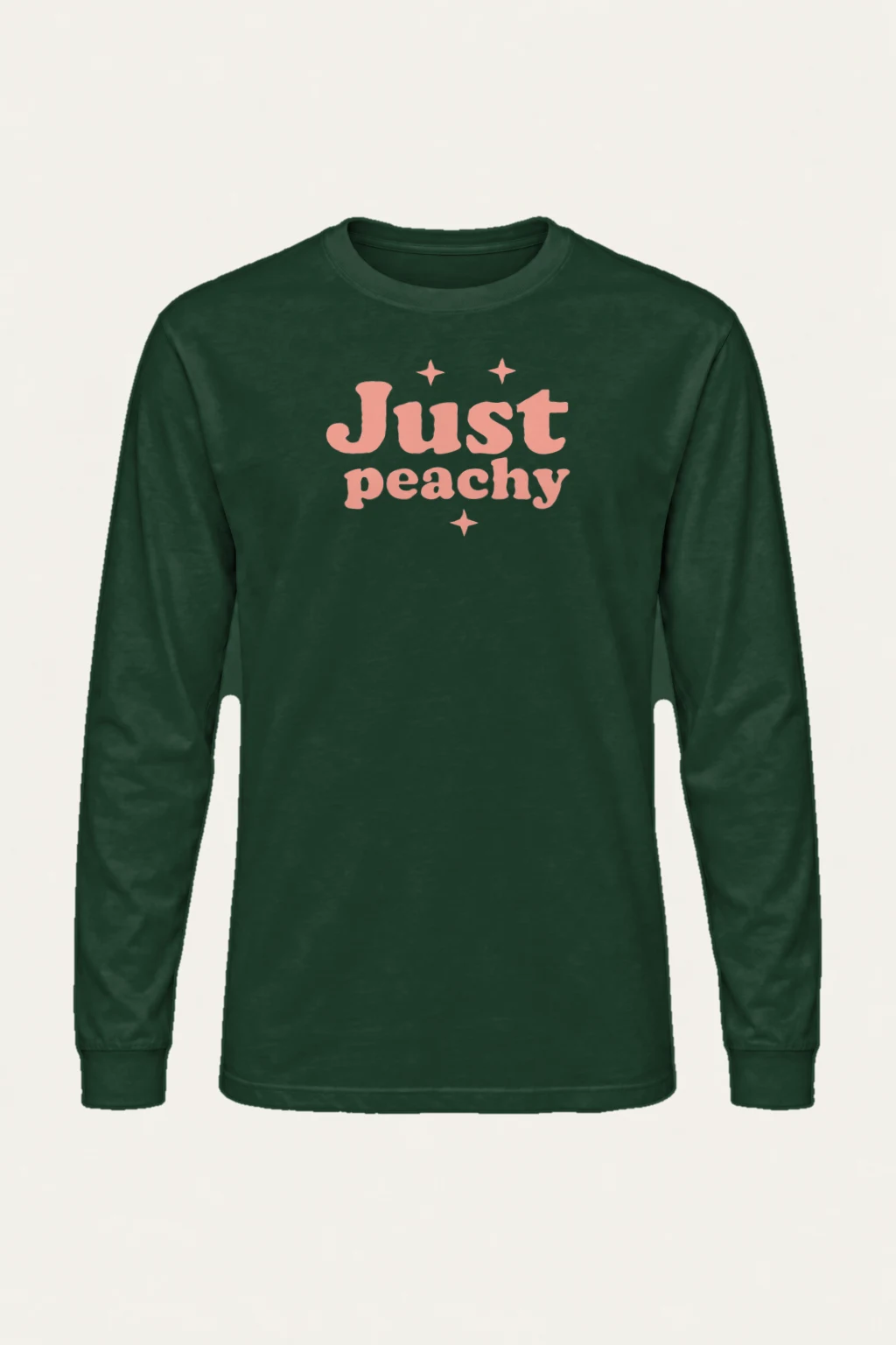 "Just Peachy" Unisex Longsleeve T-shirt | Gildan 2400
