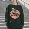 "Just Peachy" Unisex Longsleeve T-shirt | Gildan 2400
