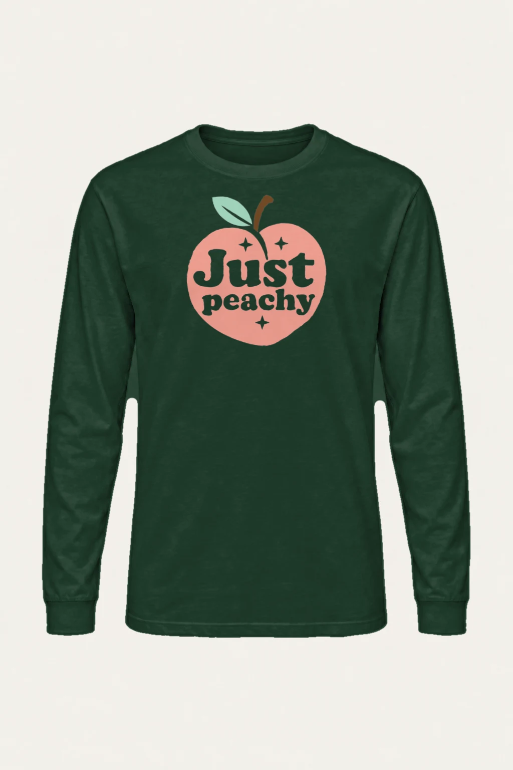 "Just Peachy" Unisex Longsleeve T-shirt | Gildan 2400