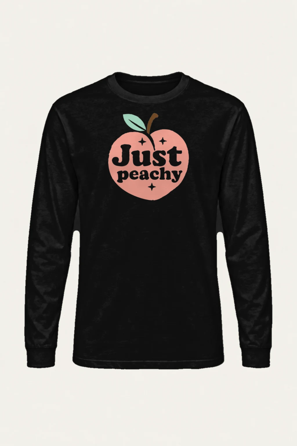 "Just Peachy" Unisex Longsleeve T-shirt | Gildan 2400