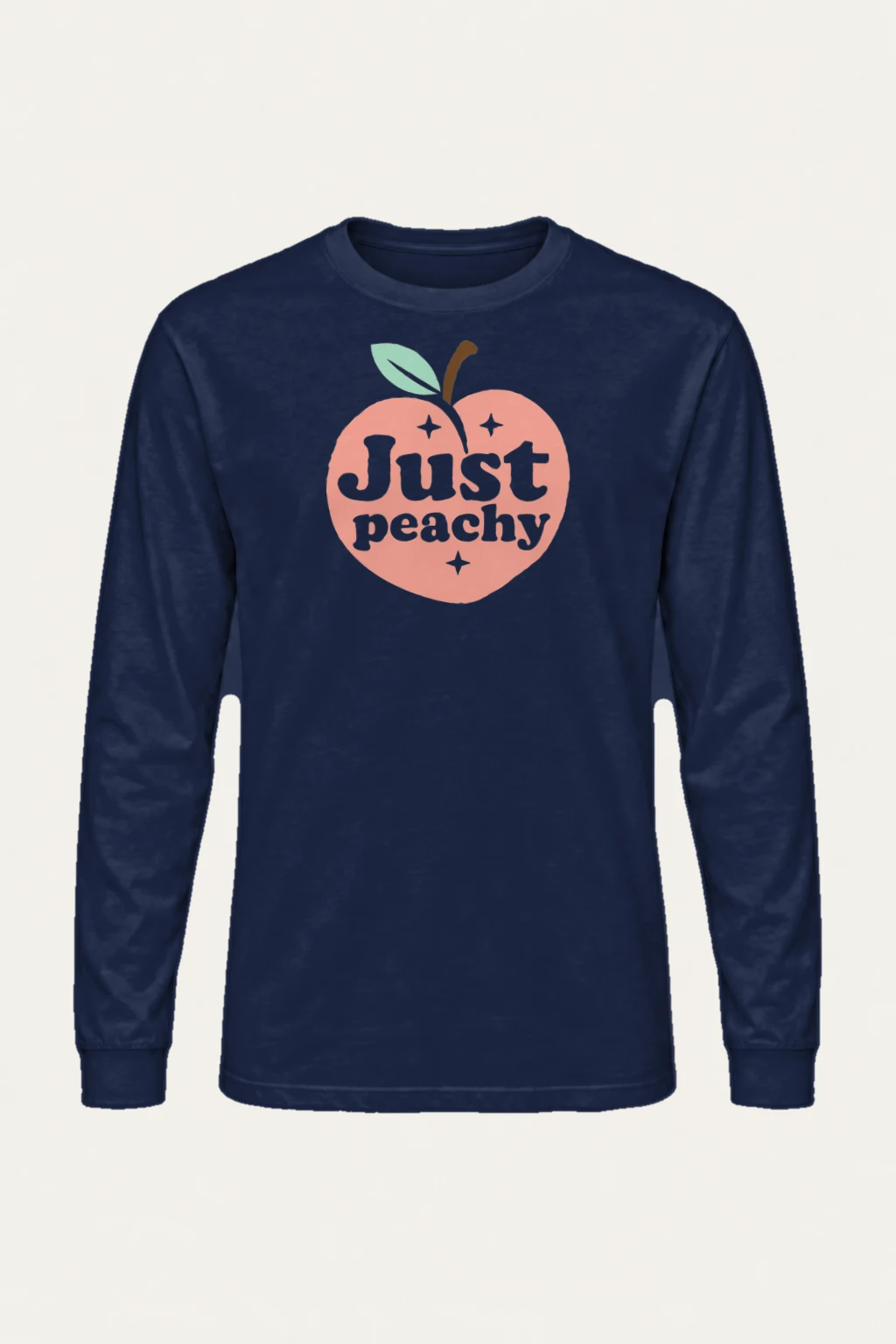 "Just Peachy" Unisex Longsleeve T-shirt | Gildan 2400