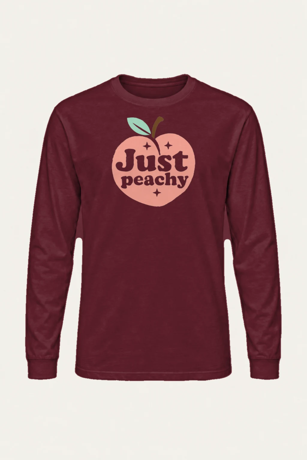 "Just Peachy" Unisex Longsleeve T-shirt | Gildan 2400