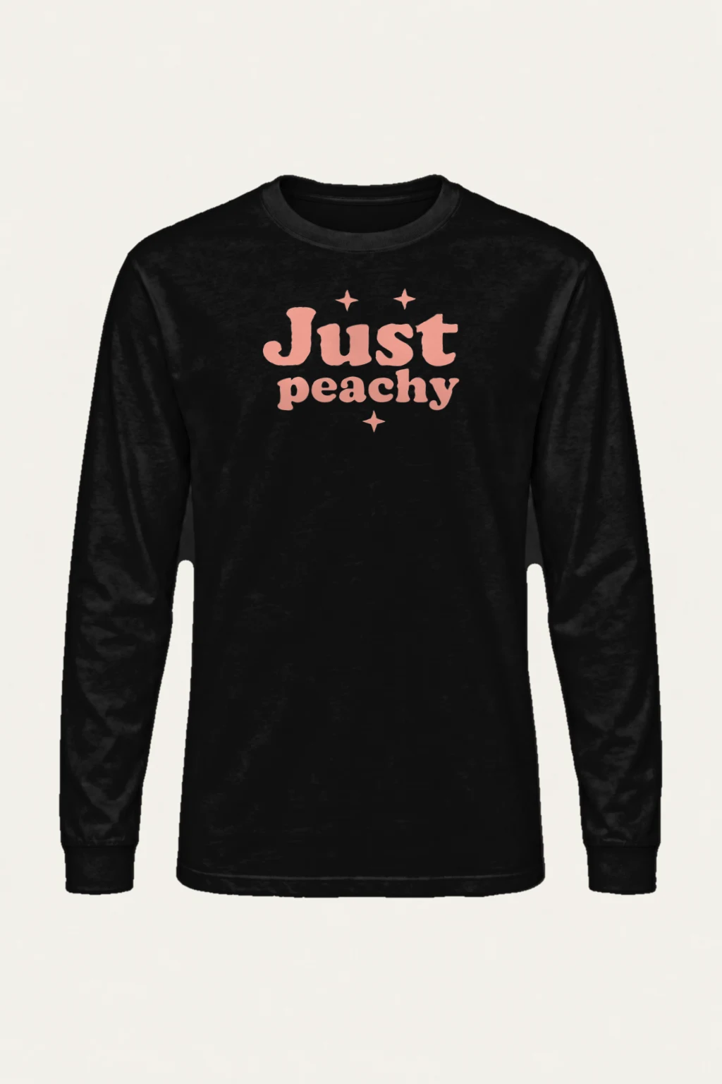 "Just Peachy" Unisex Longsleeve T-shirt | Gildan 2400