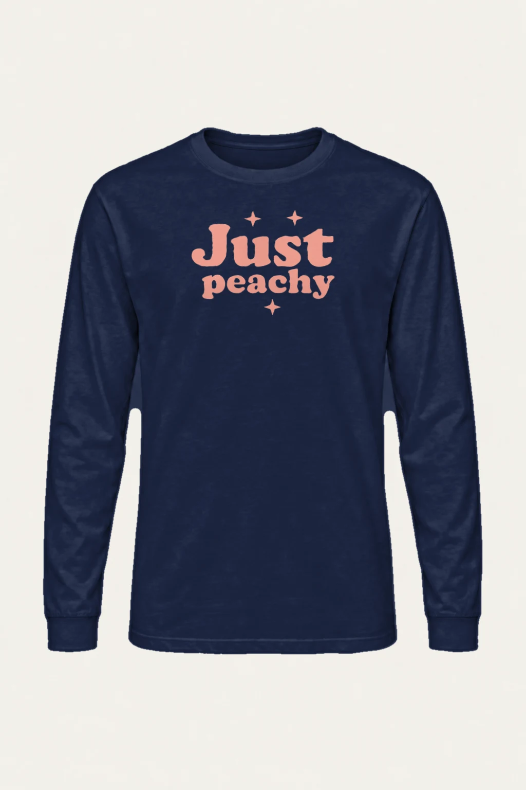 "Just Peachy" Unisex Longsleeve T-shirt | Gildan 2400