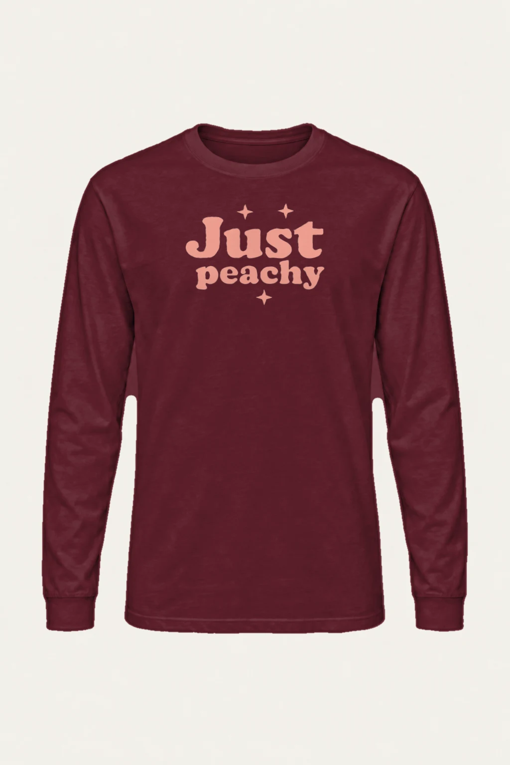 "Just Peachy" Unisex Longsleeve T-shirt | Gildan 2400