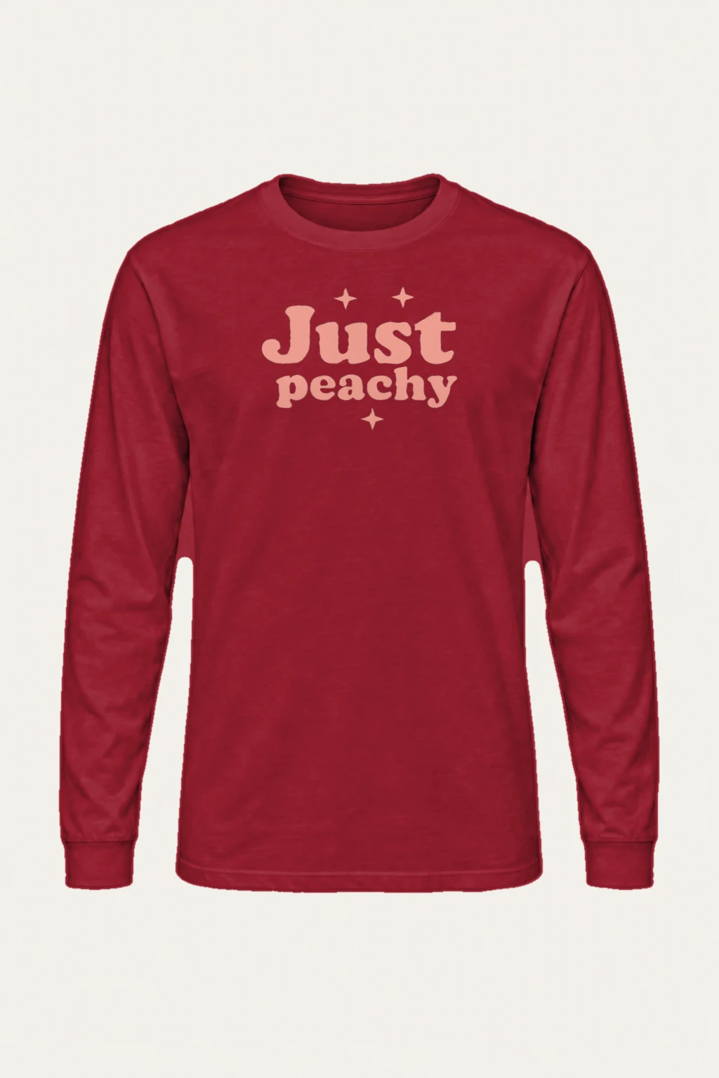 "Just Peachy" Unisex Longsleeve T-shirt | Gildan 2400