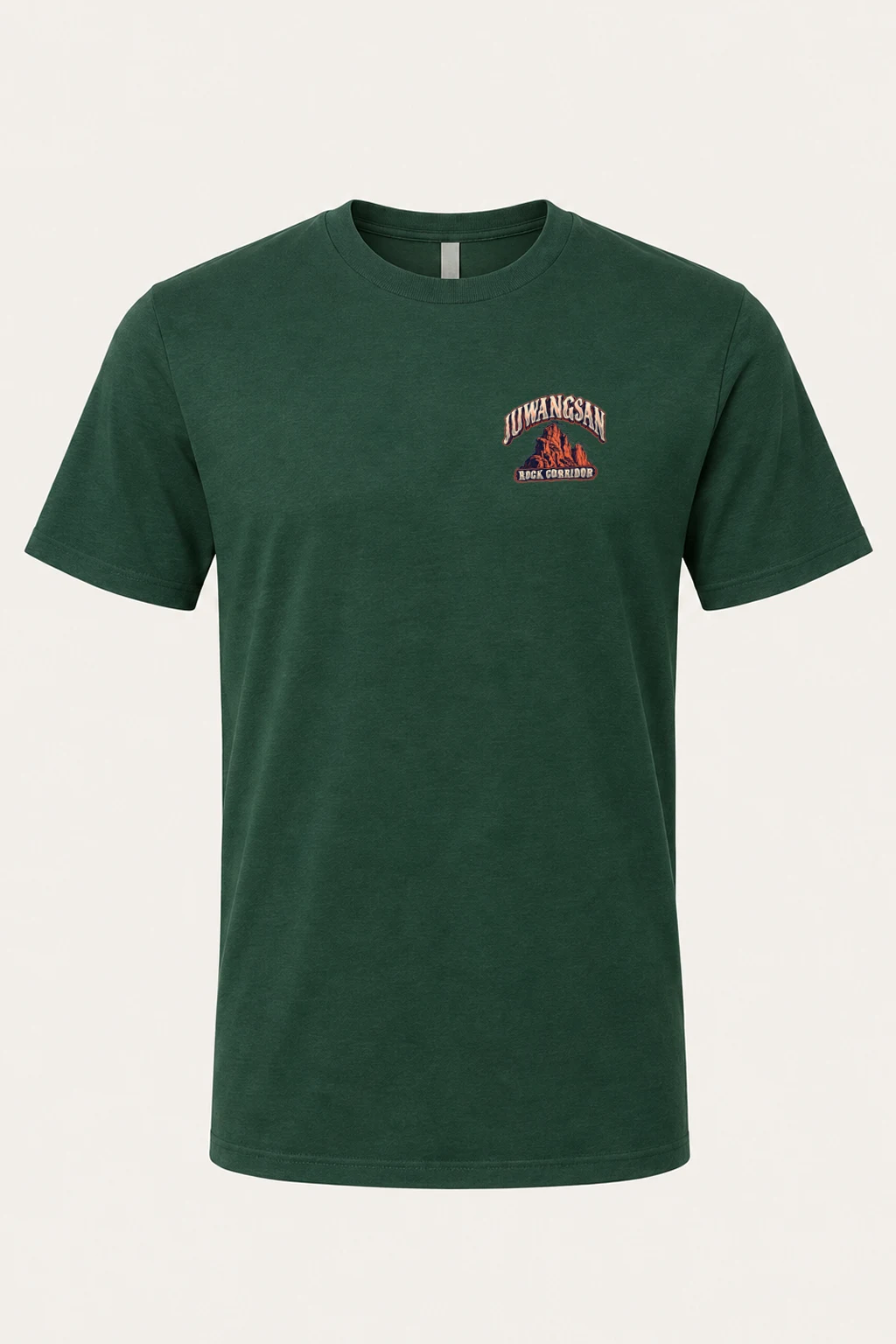 "Juwangsan Rock Corridor" Heavyweight Unisex Crewneck T-shirt