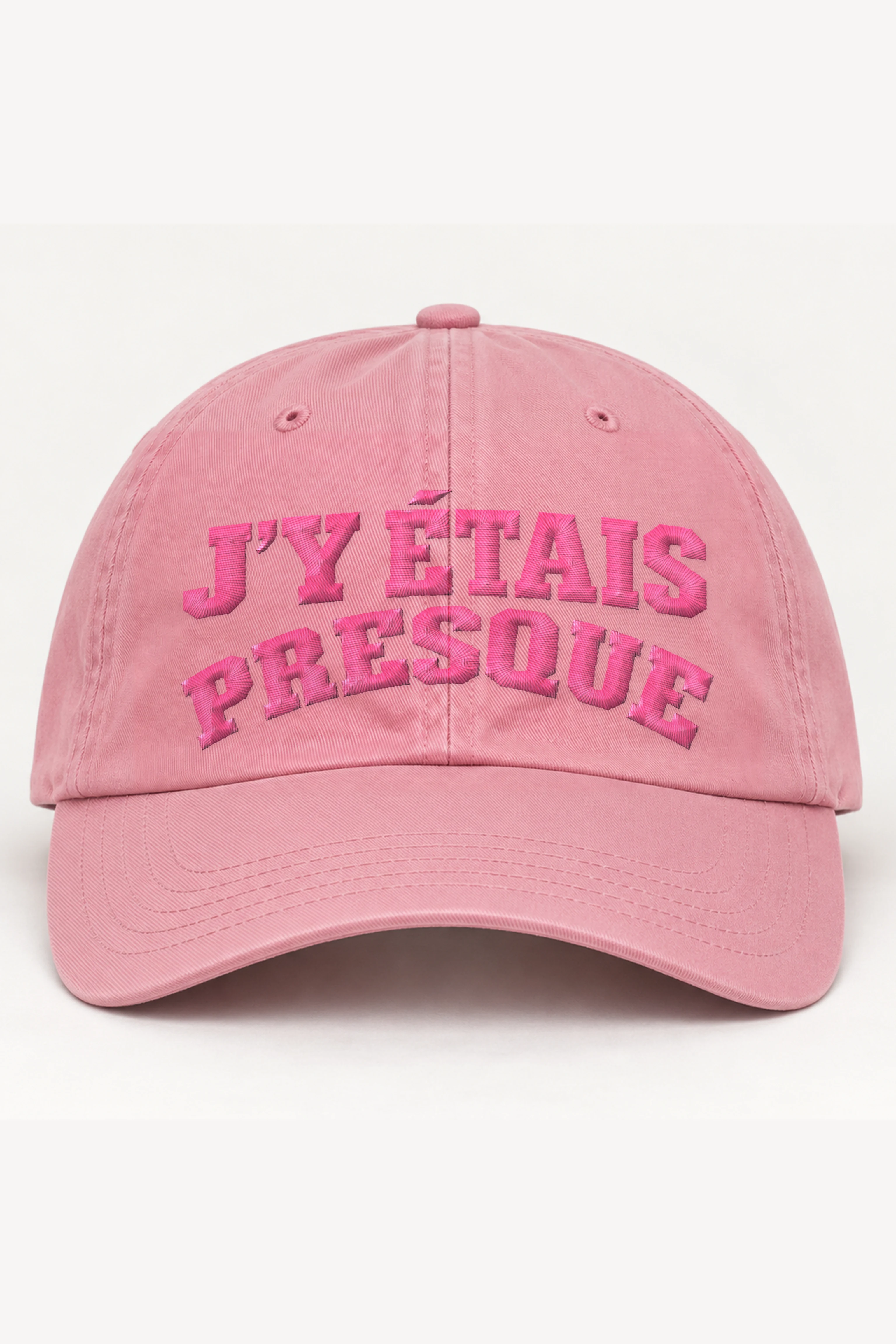 "J’y Étais Presque" Classic Dad Hat · Embroidered