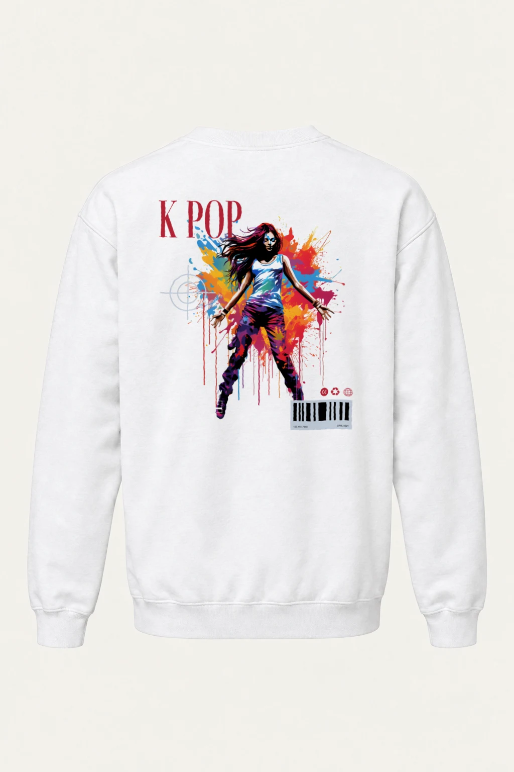 "K Pop Dance" Heavy Blend Unisex Crewneck Sweatshirt | Gildan 18000