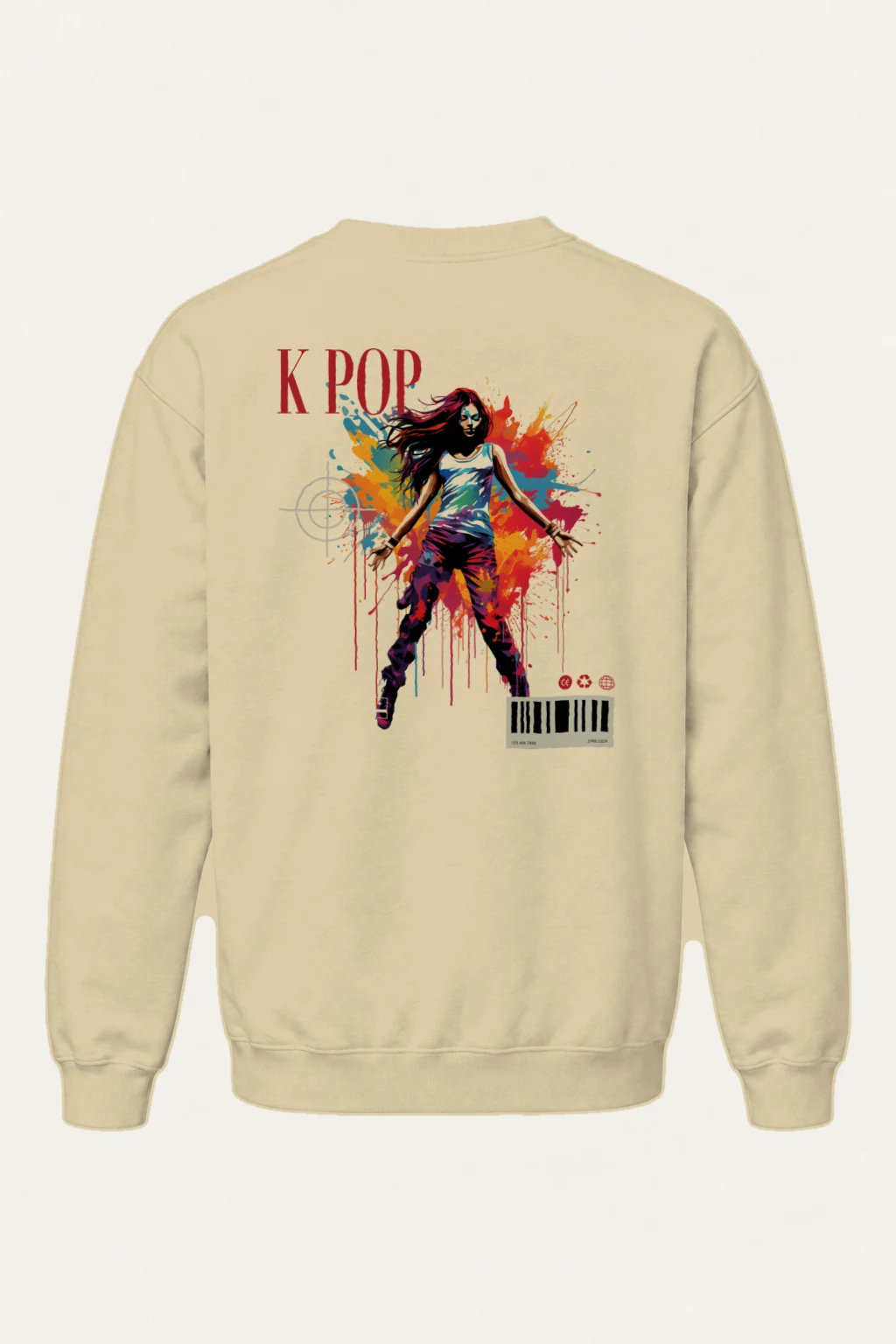 "K Pop Dance" Heavy Blend Unisex Crewneck Sweatshirt | Gildan 18000