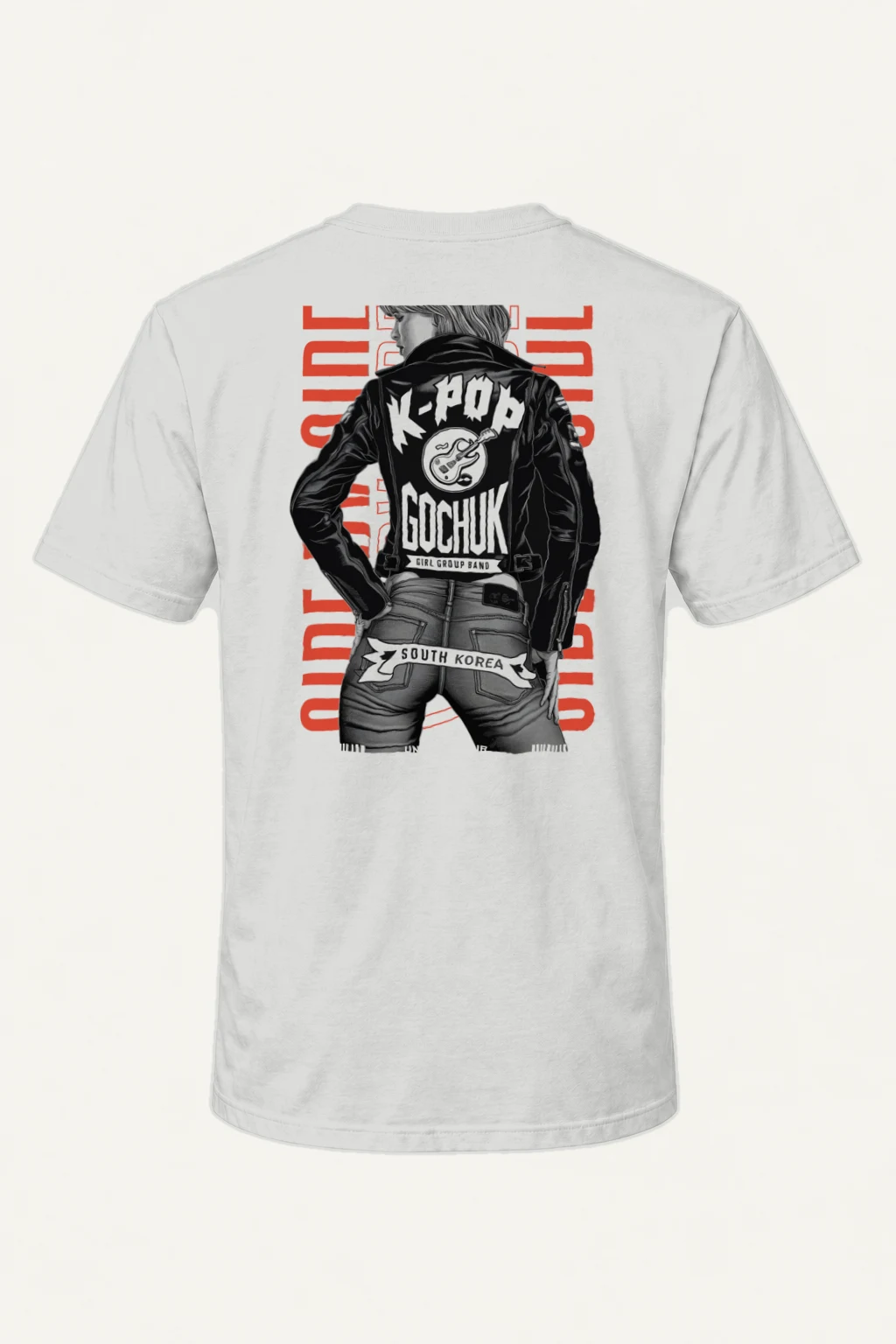 "K-Pop Rebellion" Heavyweight Unisex Crewneck T-shirt | Gildan 5000