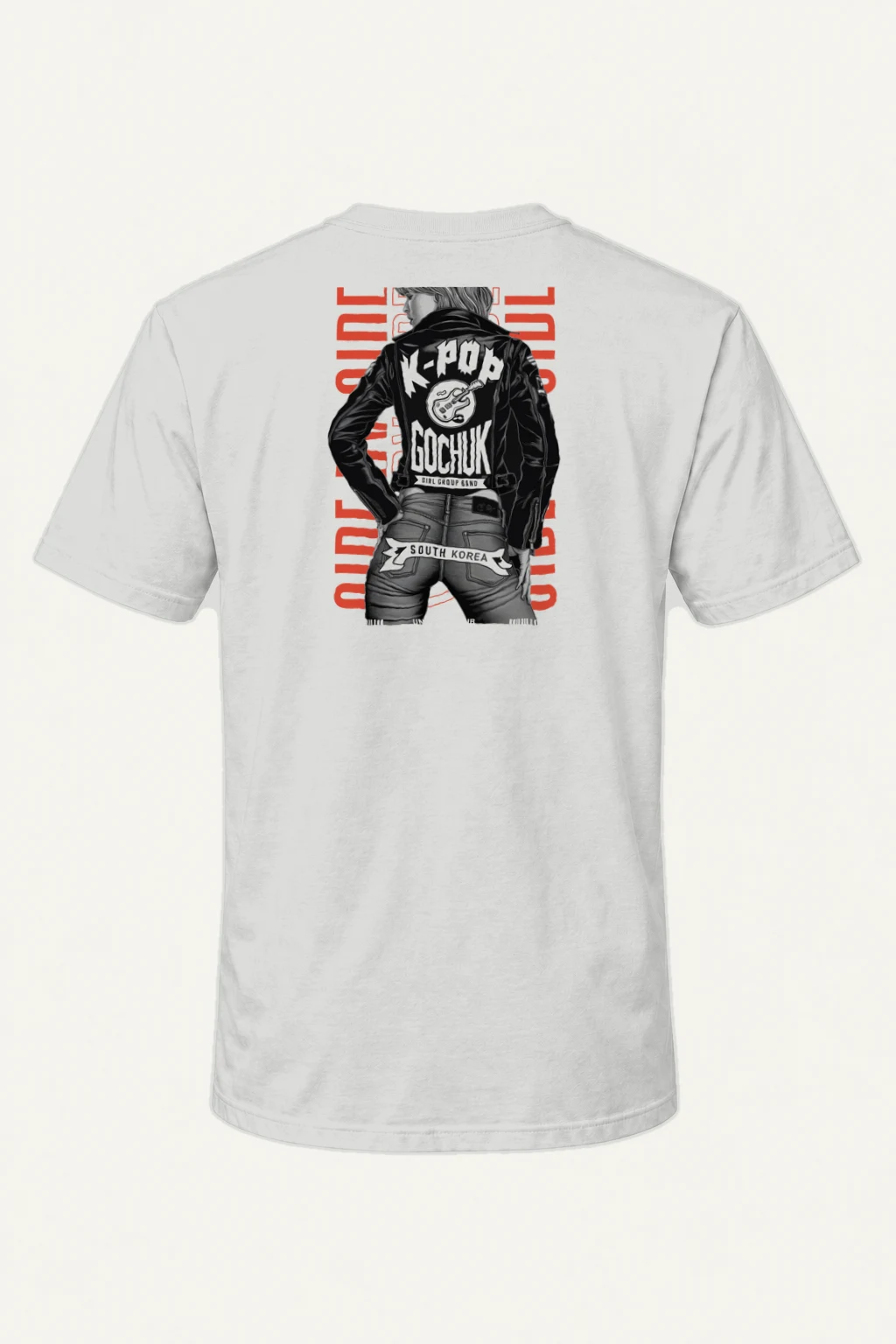 "K-Pop Rebellion" Heavyweight Unisex Crewneck T-shirt | Gildan 5000