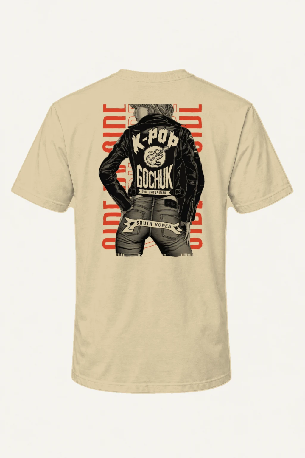"K-Pop Rebellion" Heavyweight Unisex Crewneck T-shirt | Gildan 5000