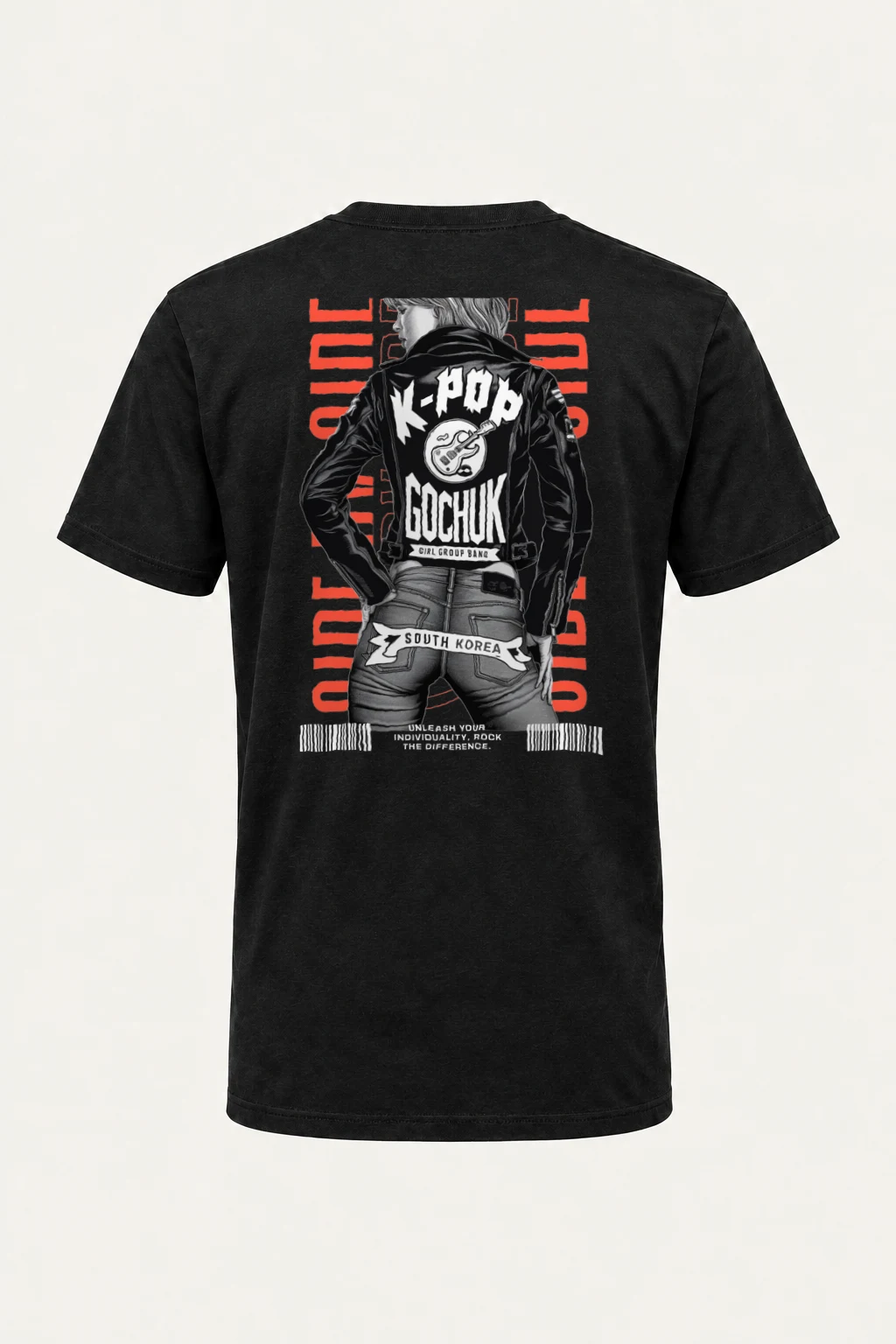 "K-Pop Rebellion" Heavyweight Unisex Crewneck T-shirt | Gildan 5000