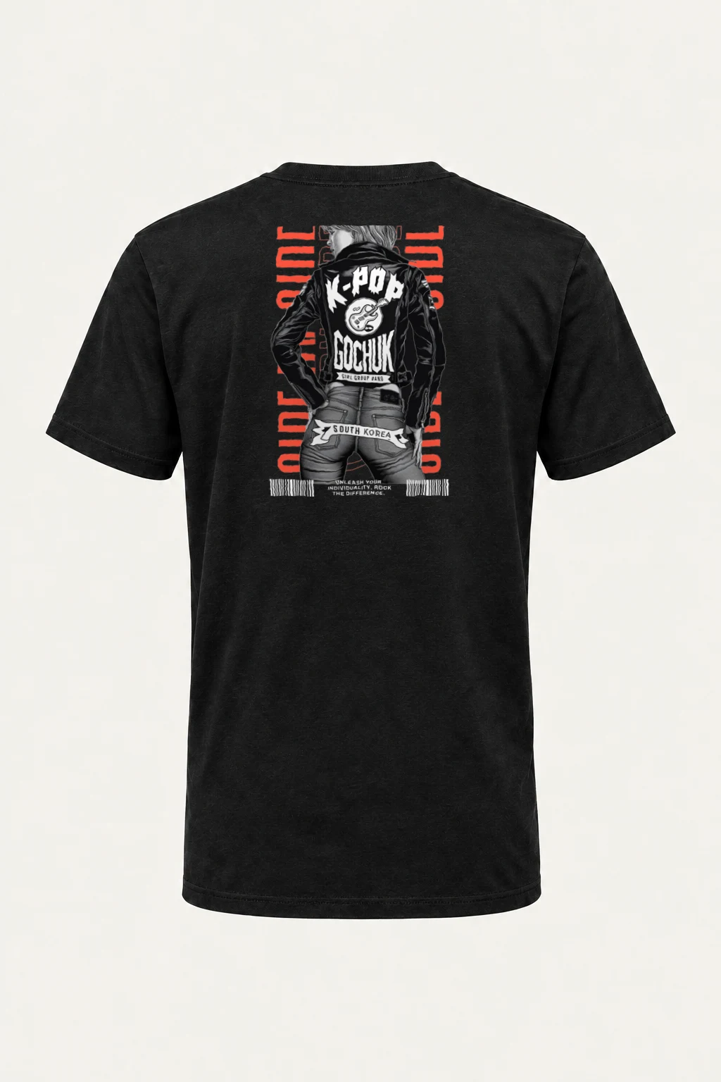 "K-Pop Rebellion" Heavyweight Unisex Crewneck T-shirt | Gildan 5000