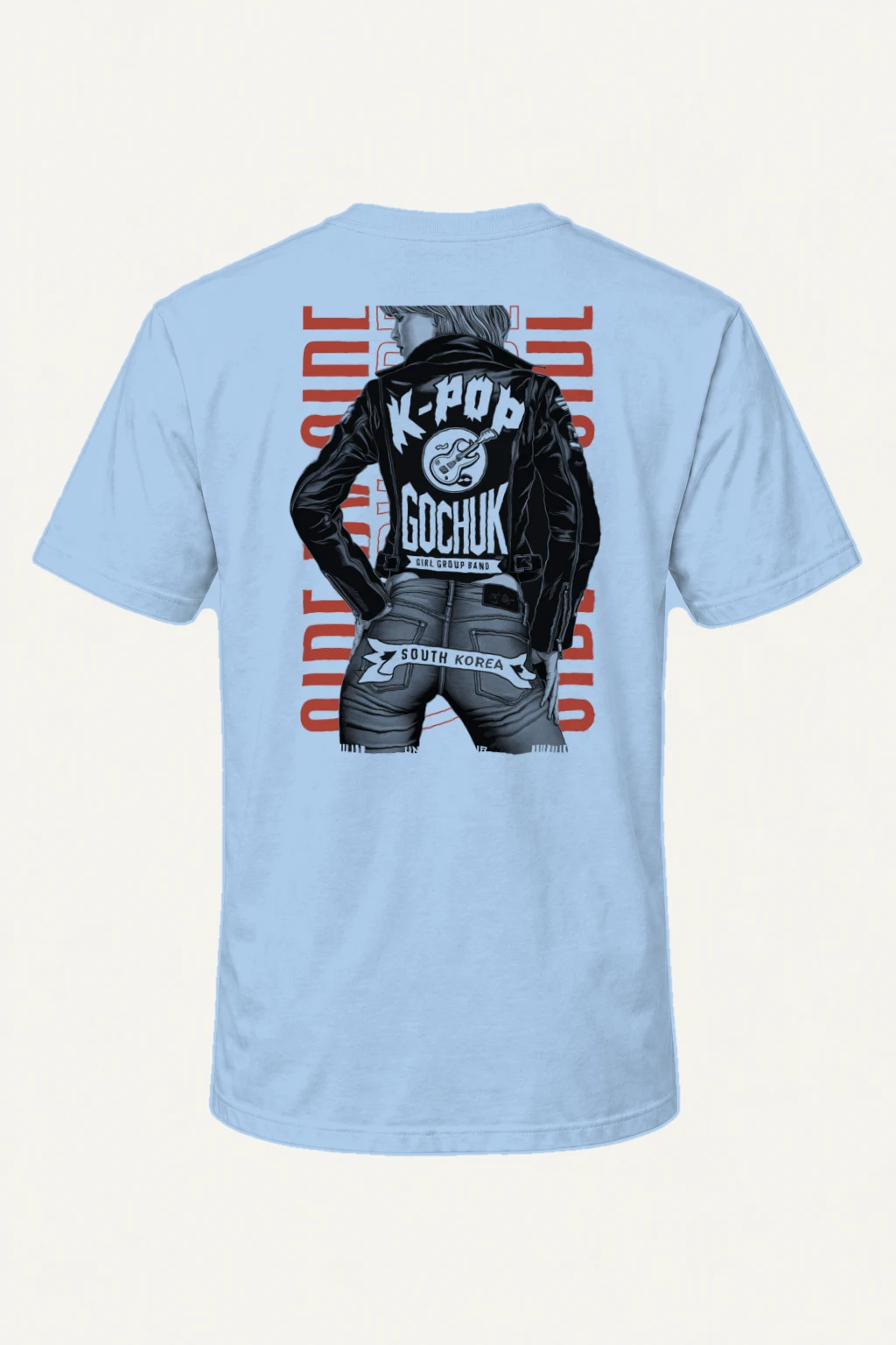 "K-Pop Rebellion" Heavyweight Unisex Crewneck T-shirt | Gildan 5000