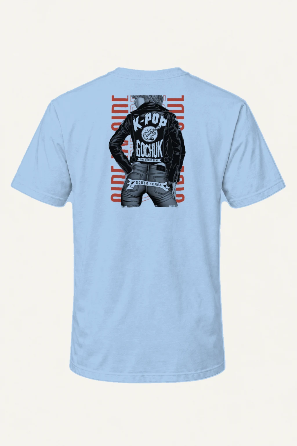 "K-Pop Rebellion" Heavyweight Unisex Crewneck T-shirt | Gildan 5000