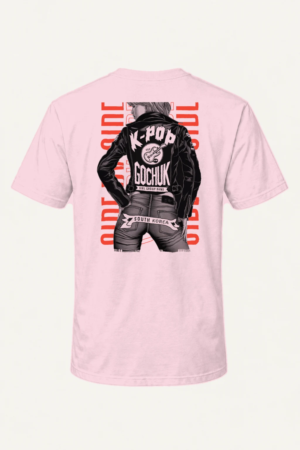 "K-Pop Rebellion" Heavyweight Unisex Crewneck T-shirt | Gildan 5000
