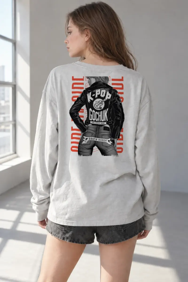 "K-Pop Rebellion" Unisex Longsleeve T-shirt | Gildan 2400