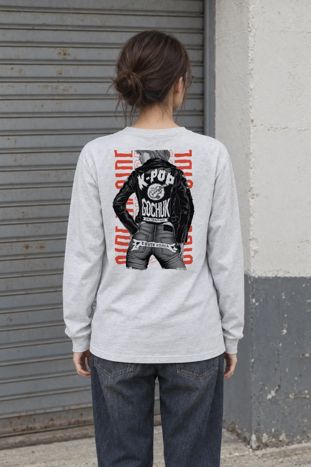 "K-Pop Rebellion" Unisex Longsleeve T-shirt | Gildan 2400