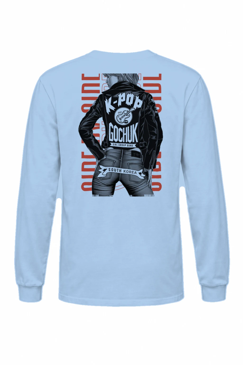 "K-Pop Rebellion" Unisex Longsleeve T-shirt | Gildan 2400