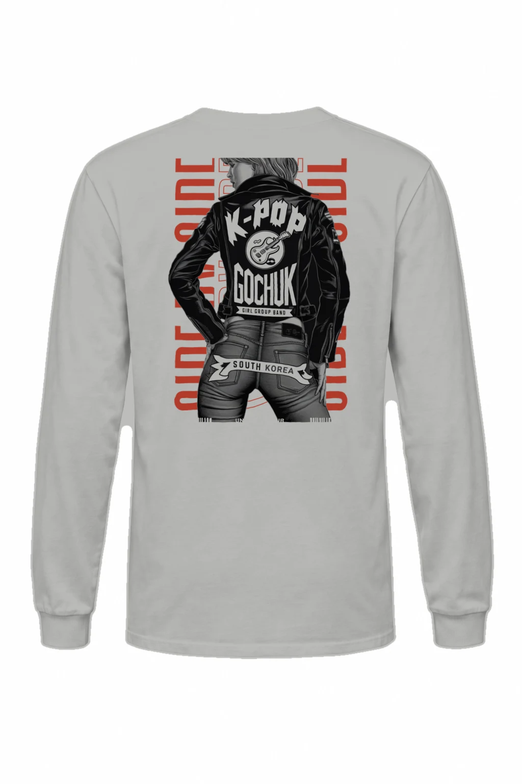"K-Pop Rebellion" Unisex Longsleeve T-shirt | Gildan 2400